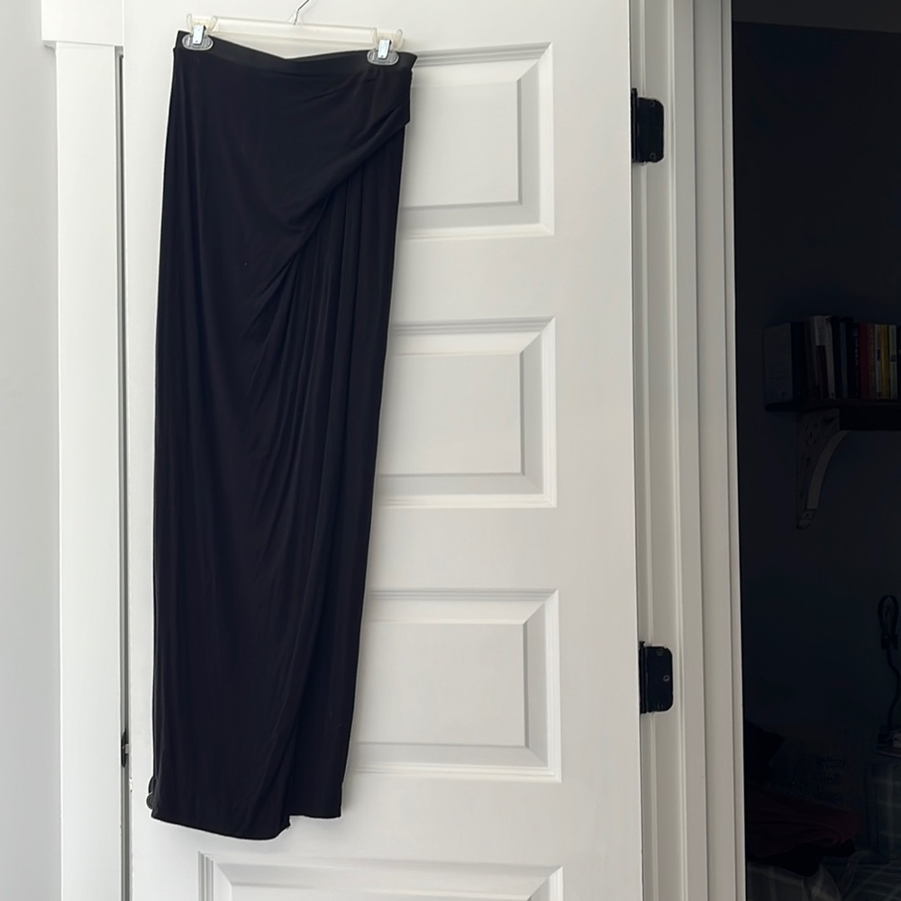 XS banana republic long  slitted maxi skirt